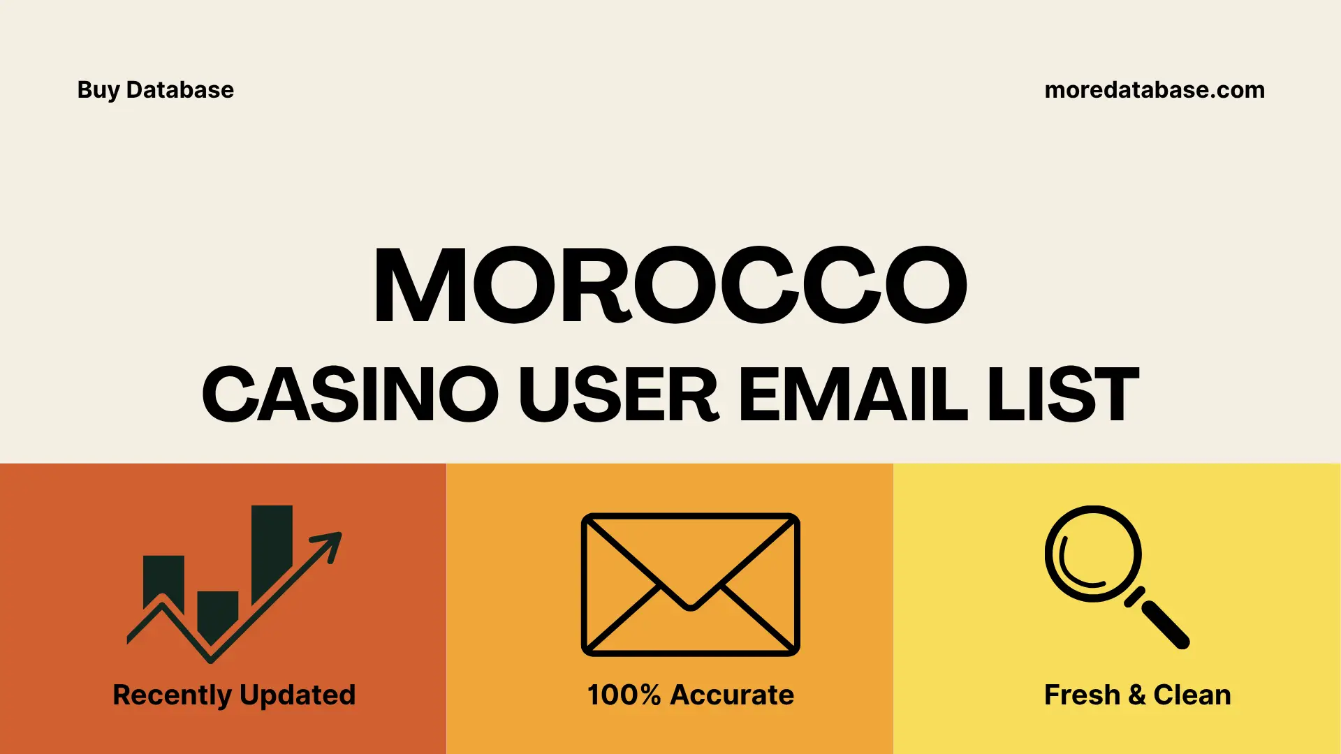 Morocco Casino User Email List